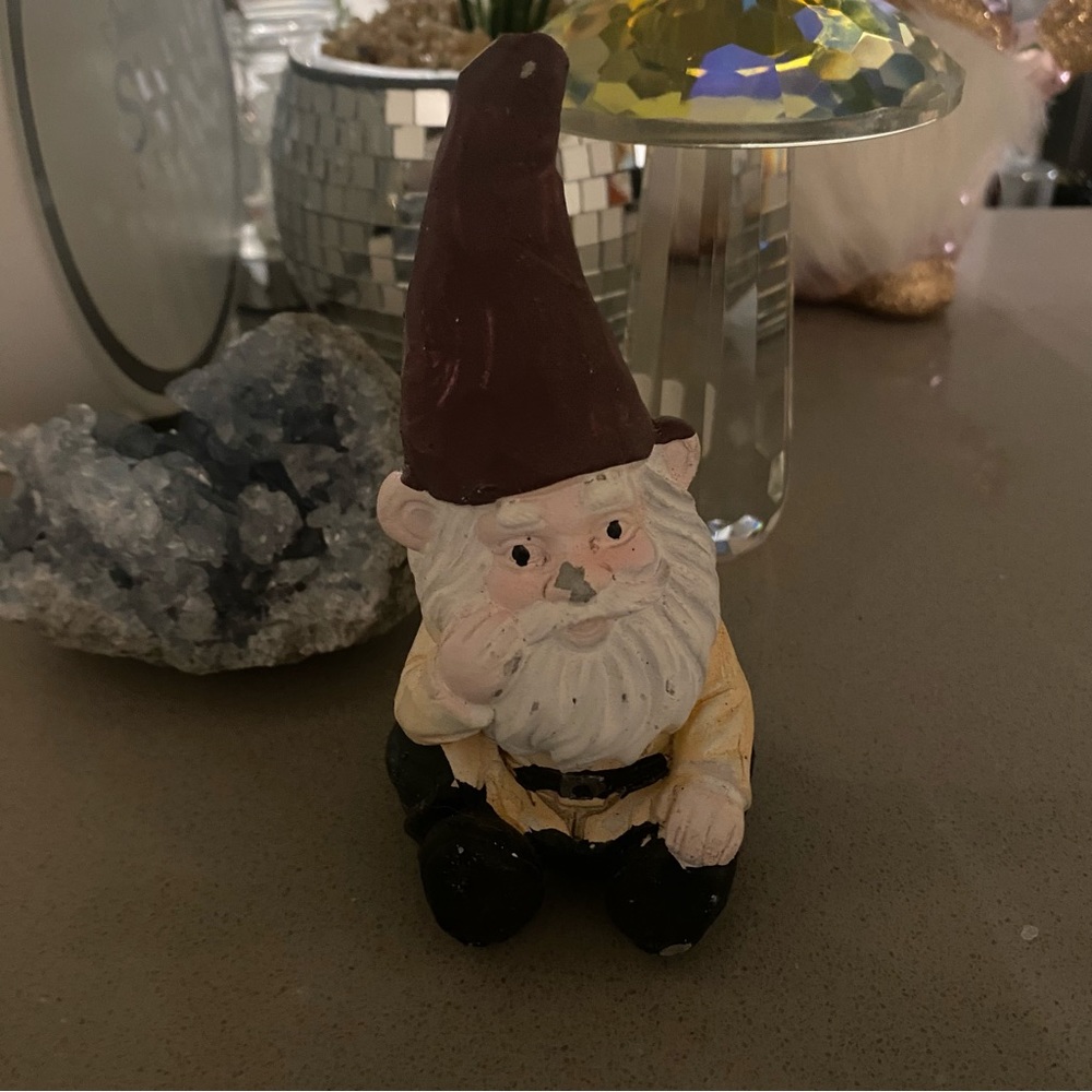 little vintage gnome dude